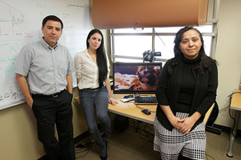 Olac Fuentes, Ph.D, Juanita Ordoñez and Maria Jimenez 